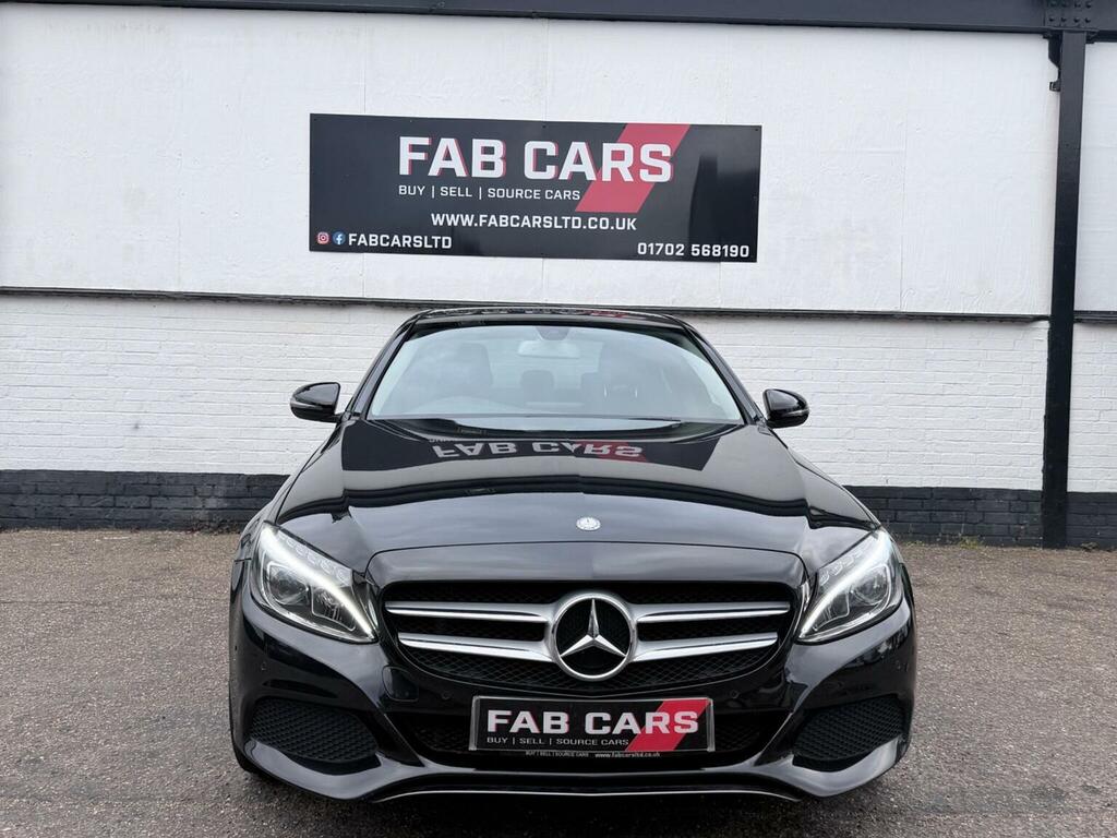 Mercedes-Benz C Class 2.1 C220d Sport 7G-tronic Euro 6 Ss 2015 WP65BBJ Black #3