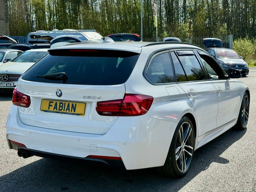 BMW 3 Series 2L M Sport Shadow Edition YB67SNY White #5
