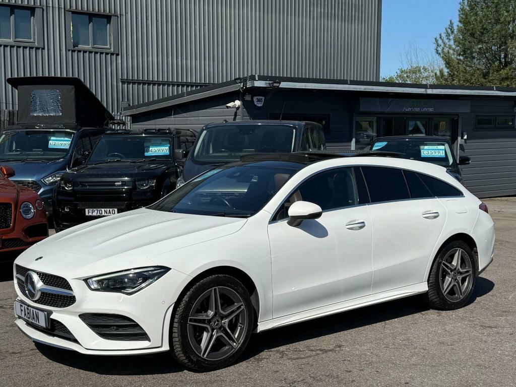 Mercedes-Benz CLA Class 1.3L Amg Line OV71WRW White #3