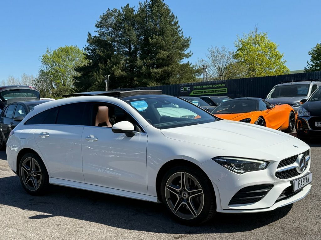 Mercedes-Benz CLA Class 1.3L Amg Line OV71WRW White #5
