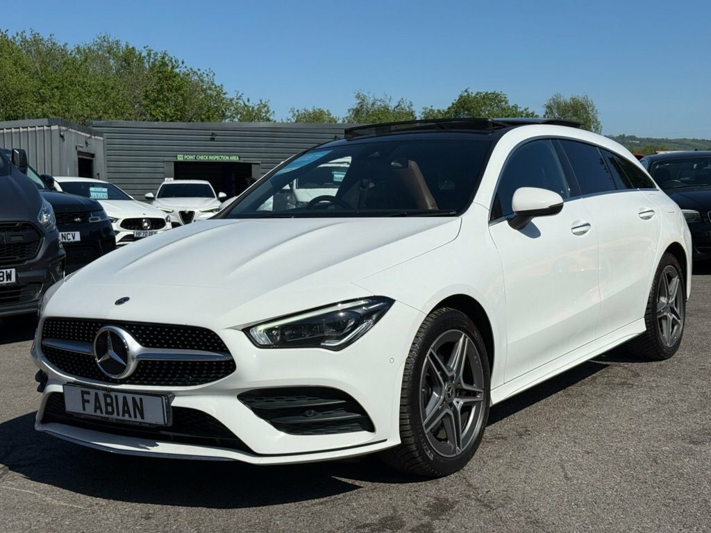 Mercedes-Benz CLA Class 1.3L Amg Line OV71WRW White #4