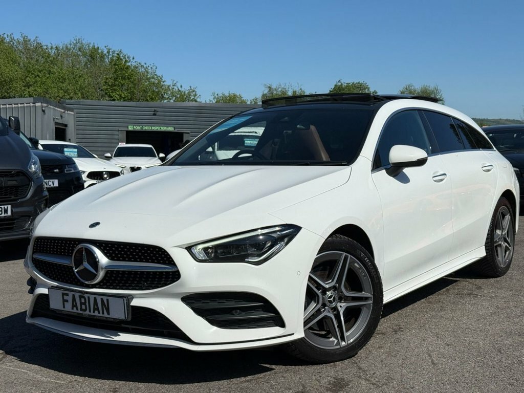 Mercedes-Benz CLA Class 1.3L Amg Line OV71WRW White #2