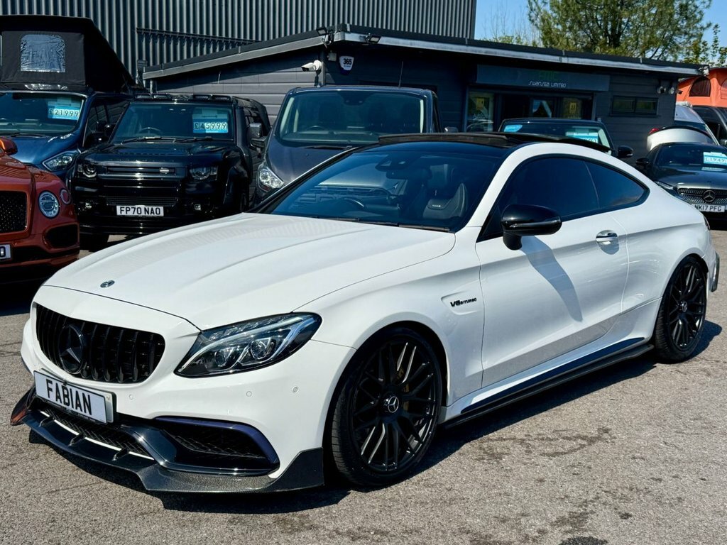 Mercedes-Benz C Class 4L Amg WD18SWY White #4