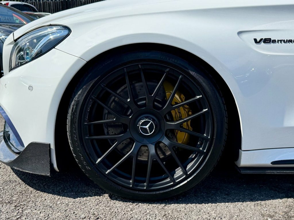 Mercedes-Benz C Class 4L Amg WD18SWY White #6