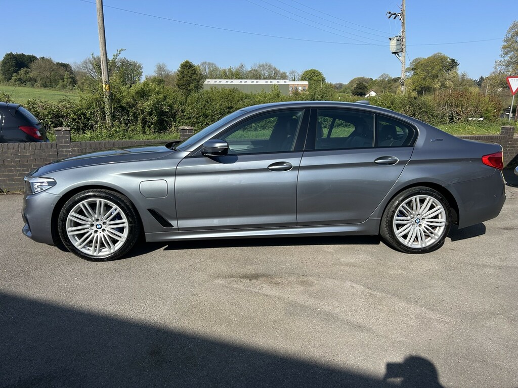 BMW 5 Series Saloon 2.0 530E M Sport Iperformance Saloon 2018 Blue #5