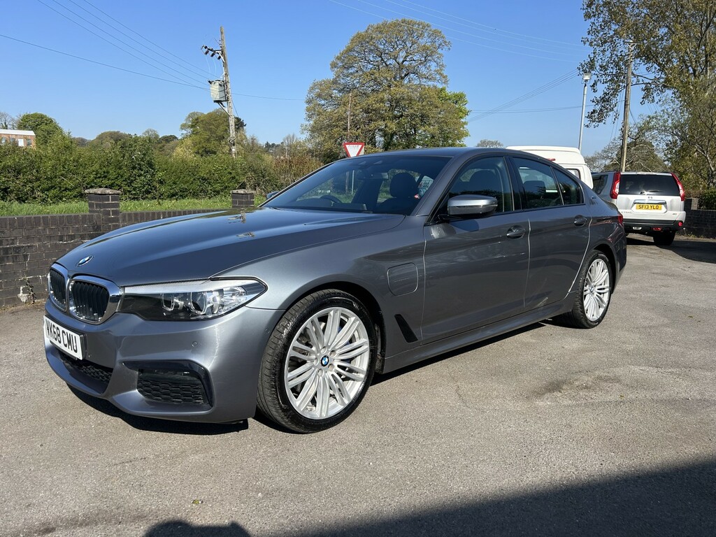 BMW 5 Series Saloon 2.0 530E M Sport Iperformance Saloon 2018 Blue #3