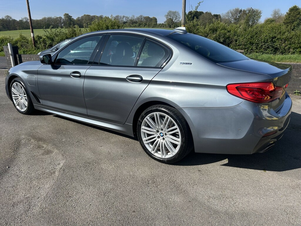 BMW 5 Series Saloon 2.0 530E M Sport Iperformance Saloon 2018 Blue #6