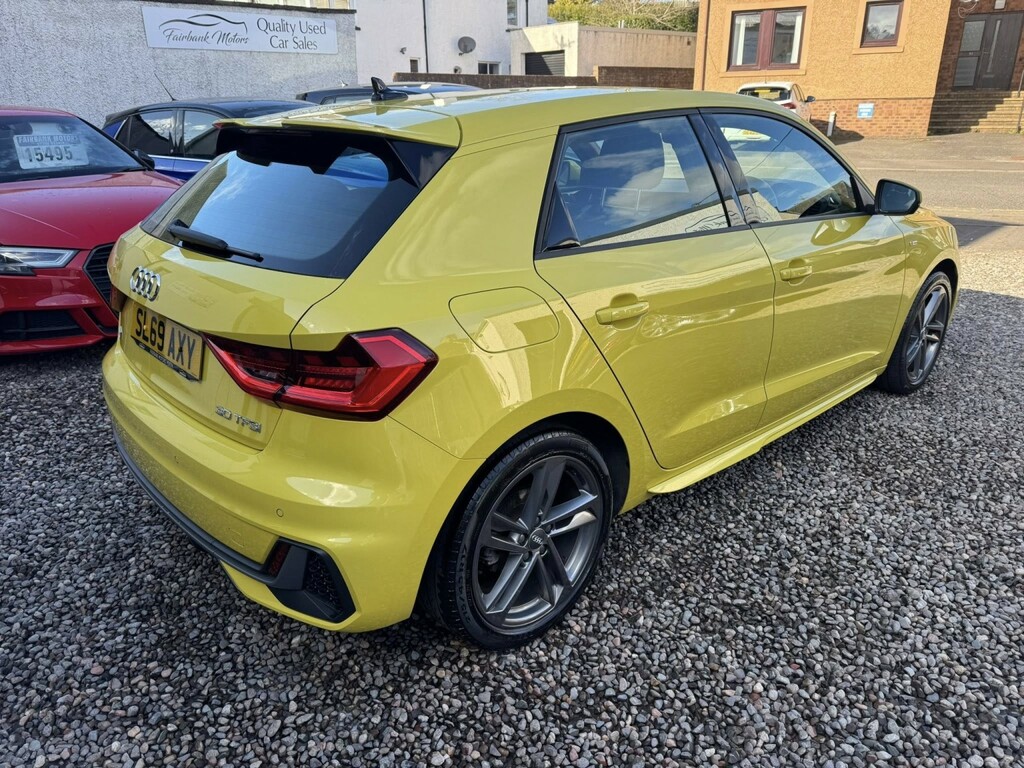 Audi A1 1.0 Tfsi 30 S Line SL69AXY Yellow #2