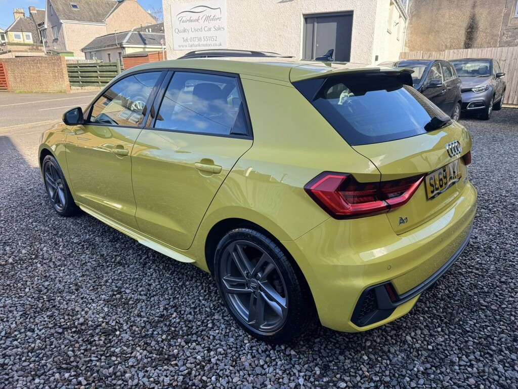 Audi A1 1.0 Tfsi 30 S Line SL69AXY Yellow #3