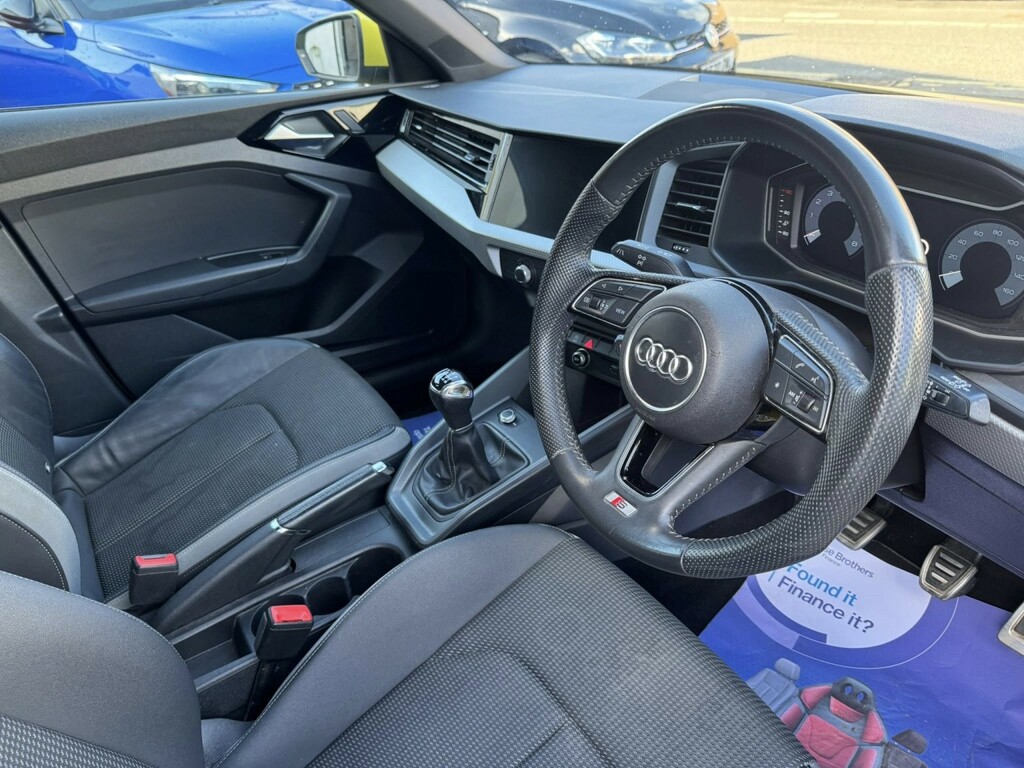 Audi A1 1.0 Tfsi 30 S Line SL69AXY Yellow #4