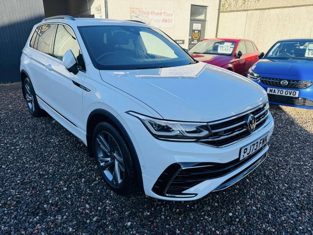 Volkswagen Tiguan 2.0 Tdi R-line Edition White #2