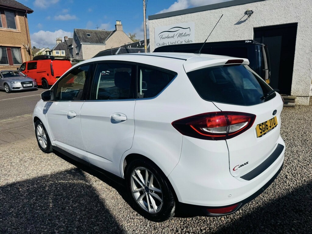 Ford C-Max 1.5 Tdci Zetec SG16JTO White #4