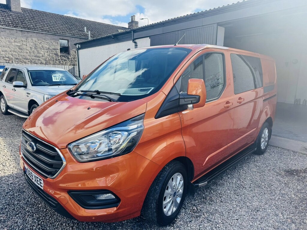 Ford Transit Custom 2.0 300 Ecoblue Limited Orange