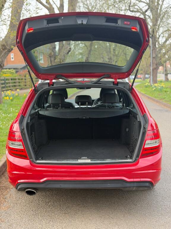 Mercedes-Benz C Class 2.1 C220 Cdi Blueefficiency Amg Sport Plus G-troni SR62KHD Red #6