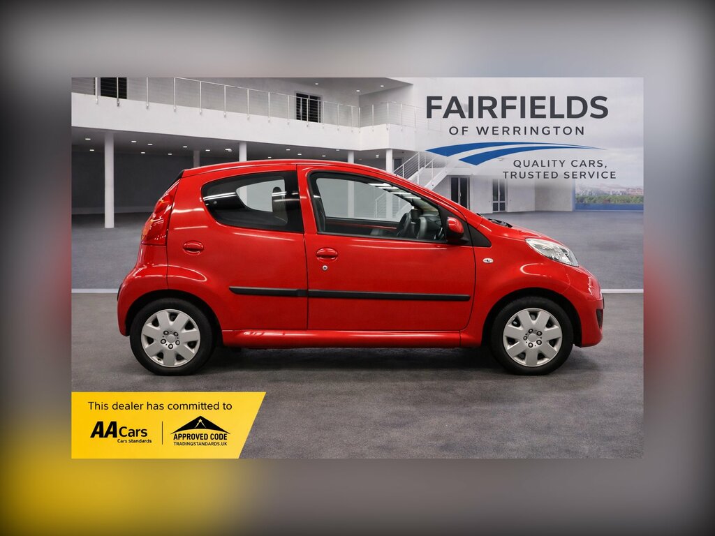 Peugeot 107 1.0 12V Urban Hatchback 2 Tronic Euro 4 Red