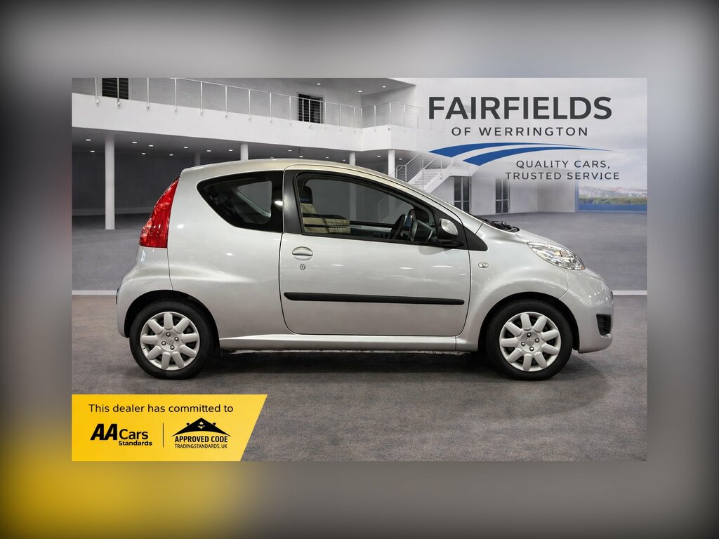 Peugeot 107 1.0 12V Urban Hatchback 2 Tronic Euro 4 Silver