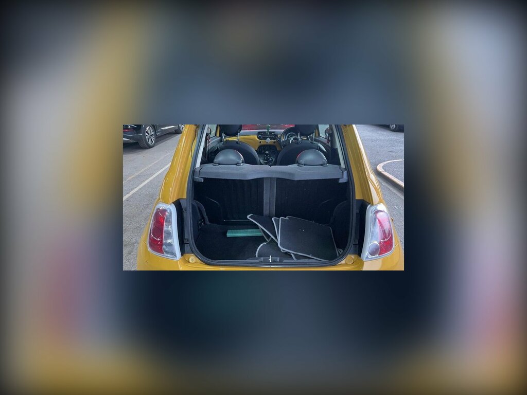 Fiat 500 1.2 Lounge Hatchback Euro 4 69 Yellow #4