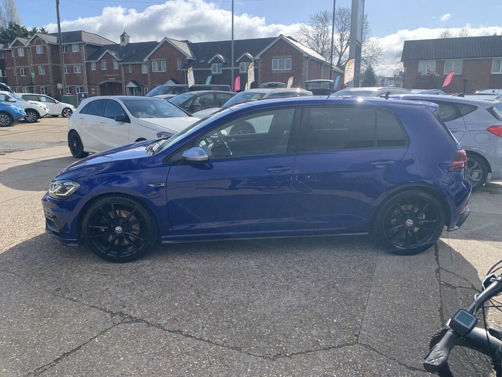 Volkswagen Golf Hatchback 2.0 Tsi R 2019 NX69OUJ Blue #5