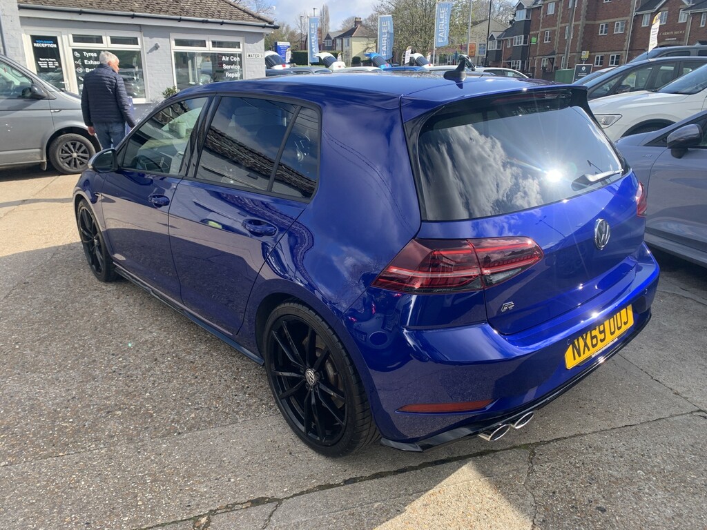 Volkswagen Golf Hatchback 2.0 Tsi R 2019 NX69OUJ Blue #6