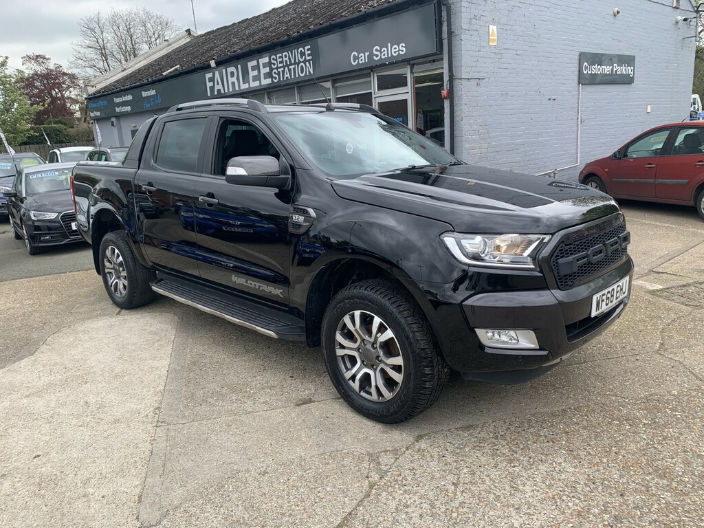 Ford Ranger Pickup 3.2 Tdci Wildtrak 2018 WF68EHJ Black #2