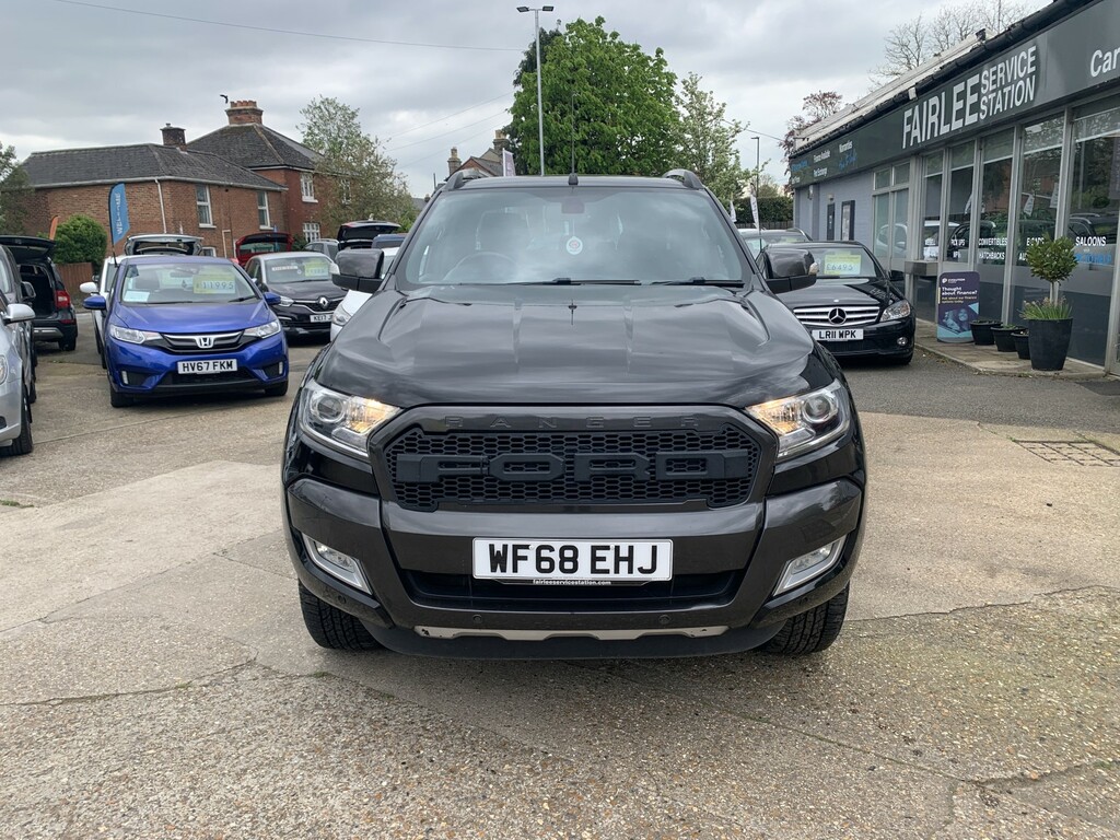 Ford Ranger Pickup 3.2 Tdci Wildtrak 2018 WF68EHJ Black #3