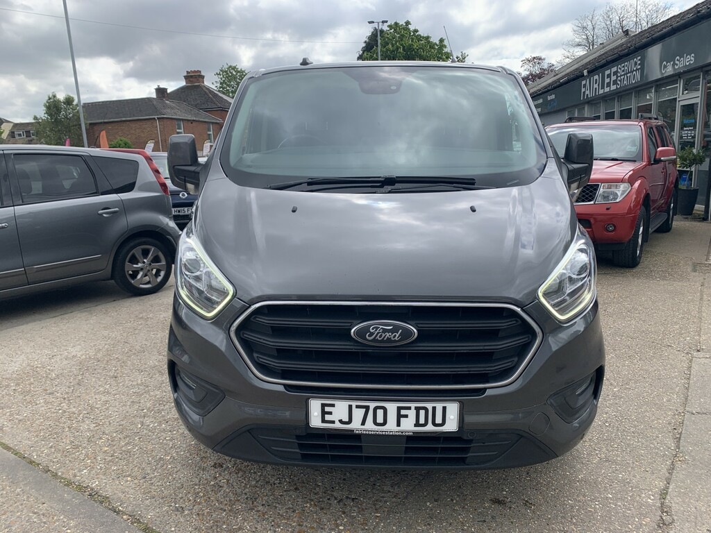 Ford Transit Custom Panel Van 2.0 300 Ecoblue Limited 2020 EJ70FDU Grey #3