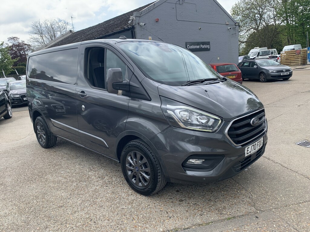 Ford Transit Custom Panel Van 2.0 300 Ecoblue Limited 2020 EJ70FDU Grey #2