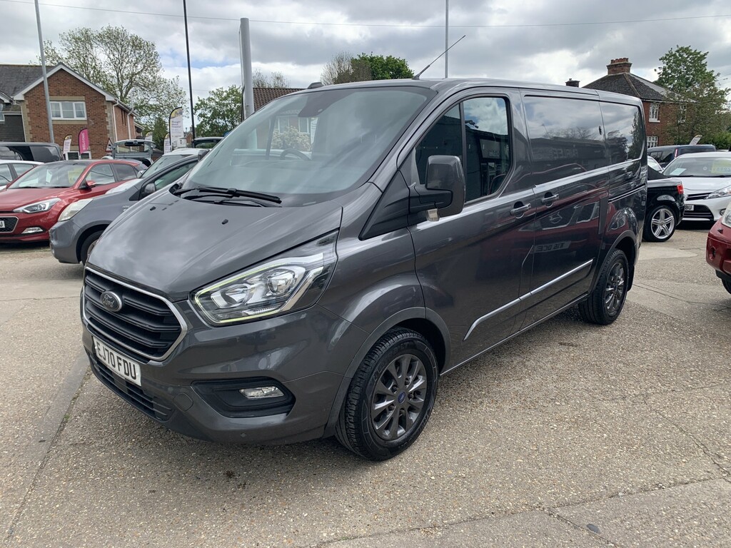 Ford Transit Custom Panel Van 2.0 300 Ecoblue Limited 2020 EJ70FDU Grey #4