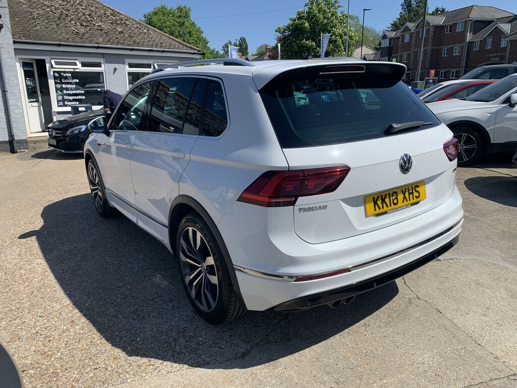 Volkswagen Tiguan Suv 2.0 Tdi R-line 2018 KK18XHS White #6