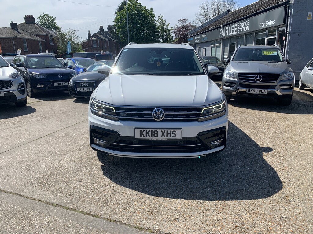 Volkswagen Tiguan Suv 2.0 Tdi R-line 2018 KK18XHS White #3