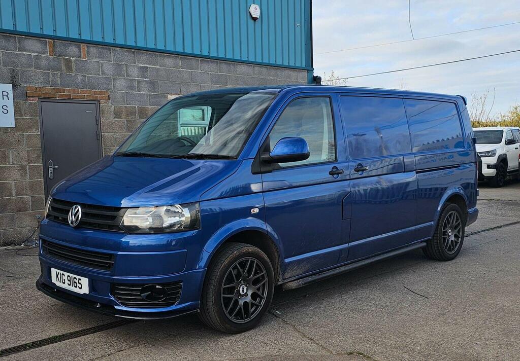 Volkswagen Transporter Panel Van 2.0 Tdi T30 Lwb 6 Speed 140Bhp 2012 KIG9165 Blue #3