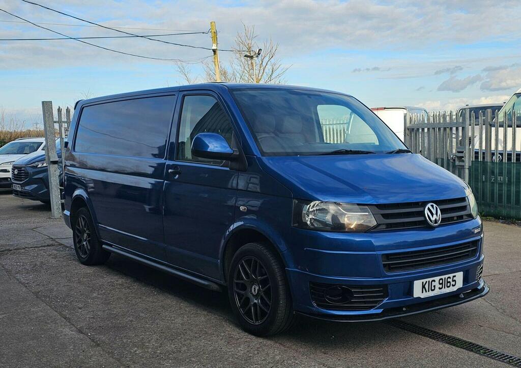 Volkswagen Transporter Panel Van 2.0 Tdi T30 Lwb 6 Speed 140Bhp 2012 KIG9165 Blue #5