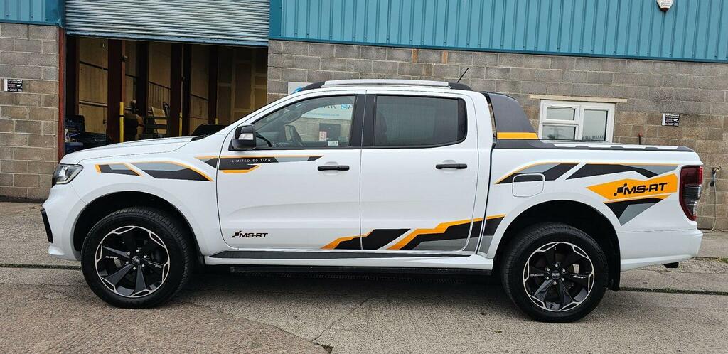 Ford Ranger Pickup 2.0 Ecoblue Ms-rt 4Wd Euro 6 Ss White #2