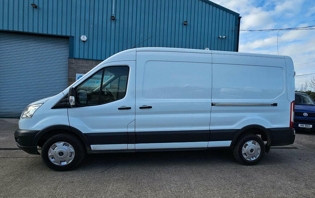 Ford Transit Custom Panel Van 2.2 Tdci 350 Rwd L3 H2 Euro 5 2016 MD66FPO White #3