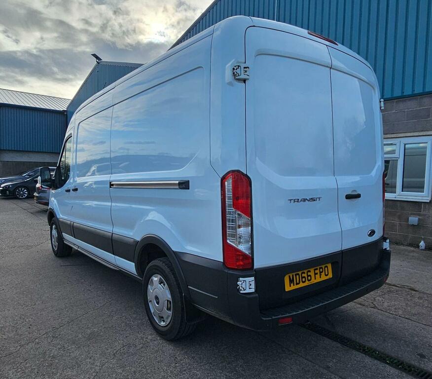 Ford Transit Custom Panel Van 2.2 Tdci 350 Rwd L3 H2 Euro 5 2016 MD66FPO White #6