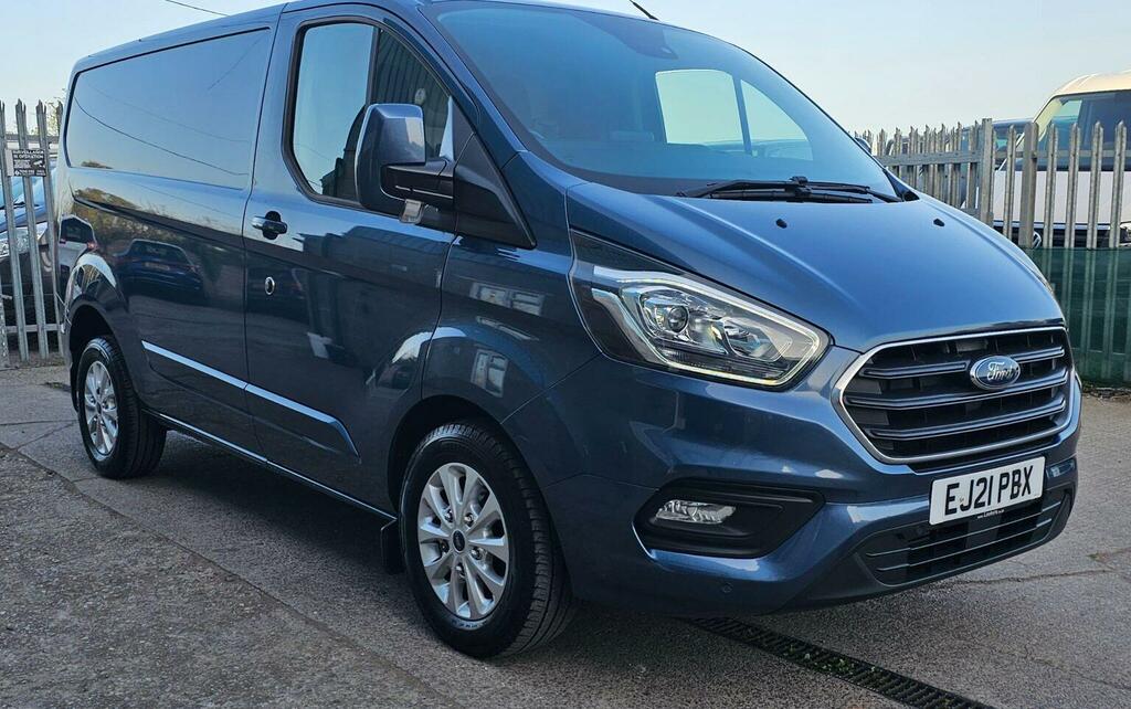 Ford Transit Custom Panel Van 2.0 280 Ecoblue Limited L1 H1 Euro EJ21PBX Blue #6