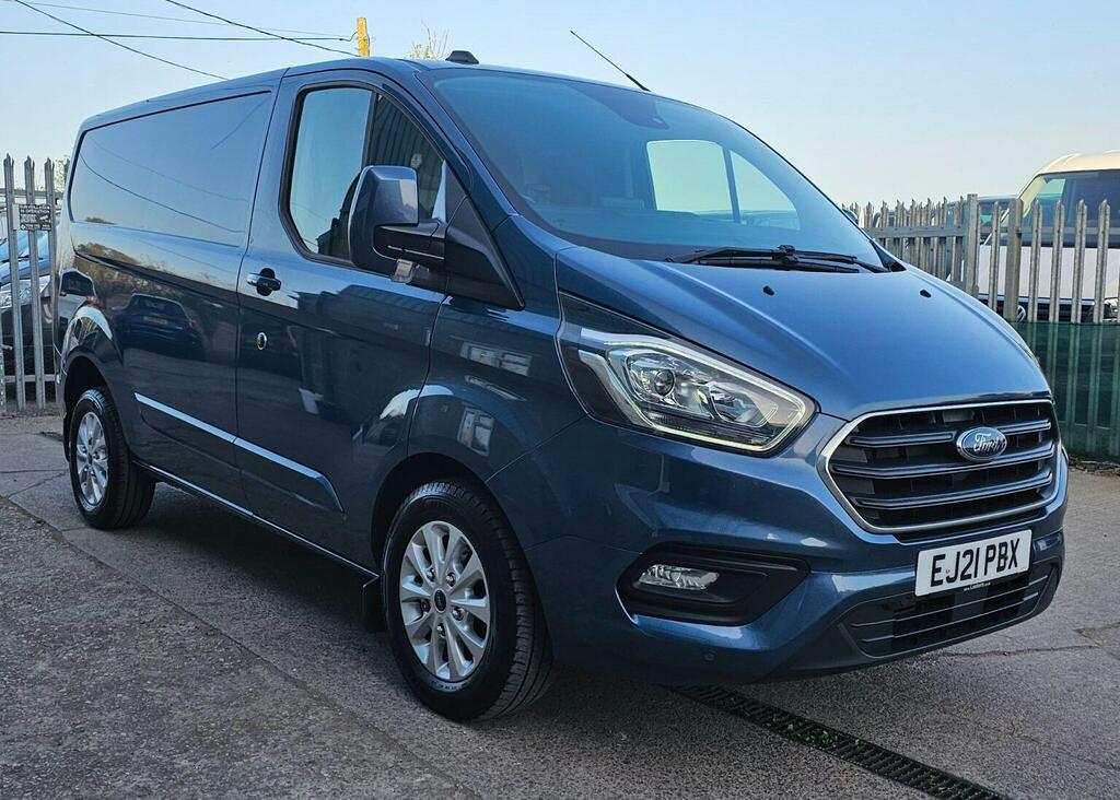 Ford Transit Custom Panel Van 2.0 280 Ecoblue Limited L1 H1 Euro EJ21PBX Blue #5