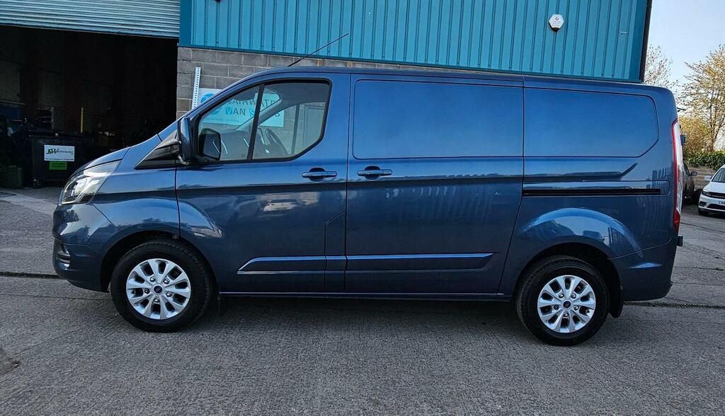 Ford Transit Custom Panel Van 2.0 280 Ecoblue Limited L1 H1 Euro EJ21PBX Blue #4