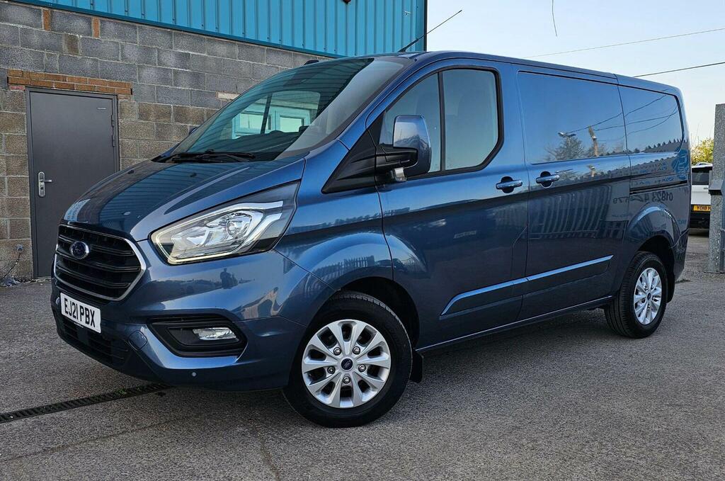 Ford Transit Custom Panel Van 2.0 280 Ecoblue Limited L1 H1 Euro EJ21PBX Blue #3