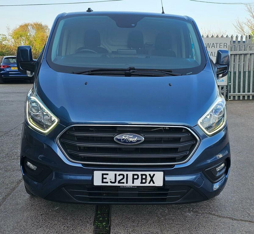 Ford Transit Custom Panel Van 2.0 280 Ecoblue Limited L1 H1 Euro EJ21PBX Blue #2