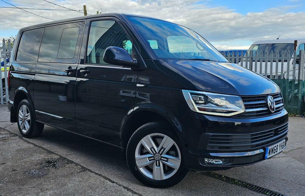 Volkswagen Transporter Combi Van 2.0 Tdi T32 Bluemotion Tech Highline Kom Black