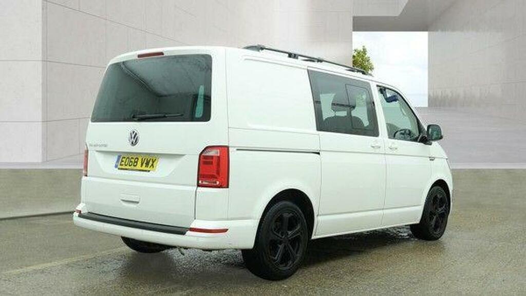 Volkswagen Transporter Combi Van 2.0 Bitdi T32 Bluemotion Tech Highline K EO68VWX White #6