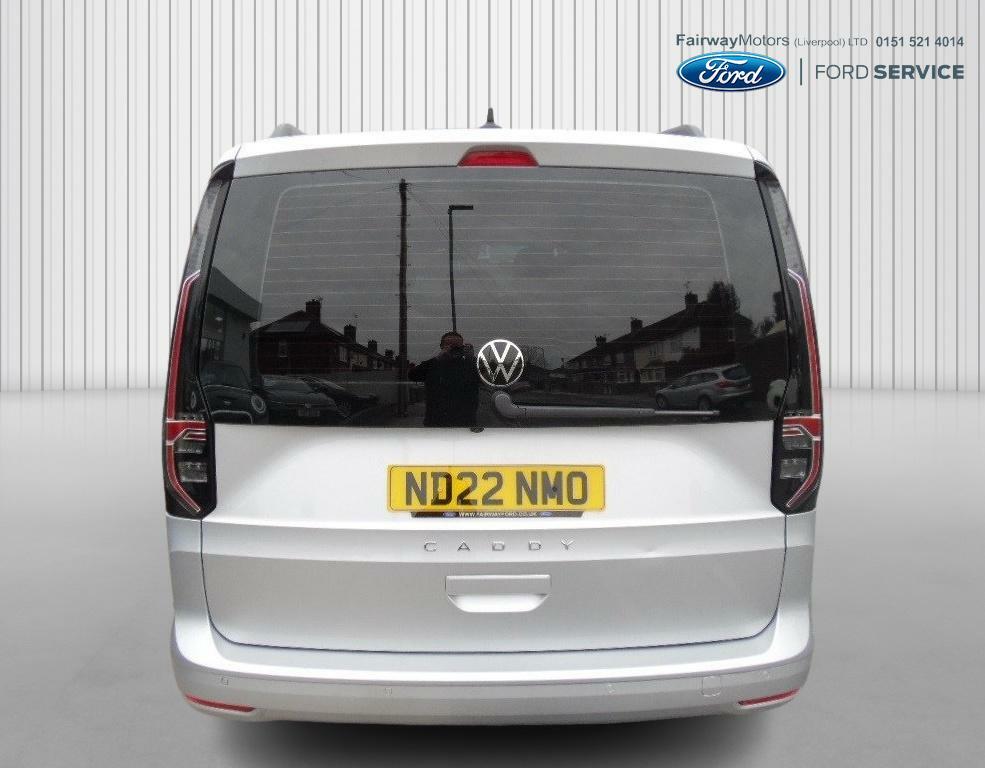 Volkswagen Caddy Maxi Life 2.0 C20 Life Tdi Silver #4