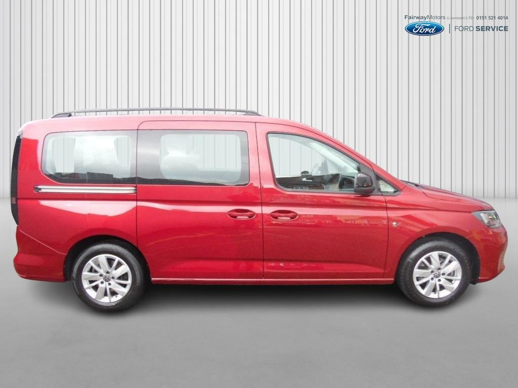 Volkswagen Caddy Maxi Life 2.0 C20 Life Tdi Red #2