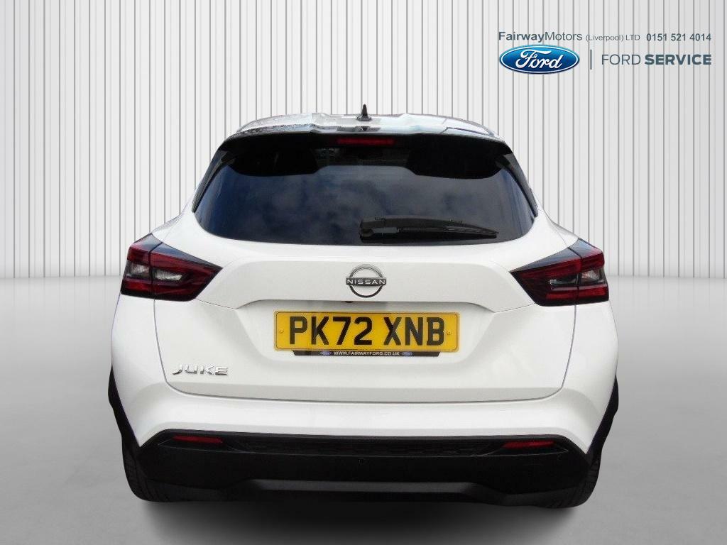 Nissan Juke 1.0 Dig-t N-connecta PK72XNB White #4