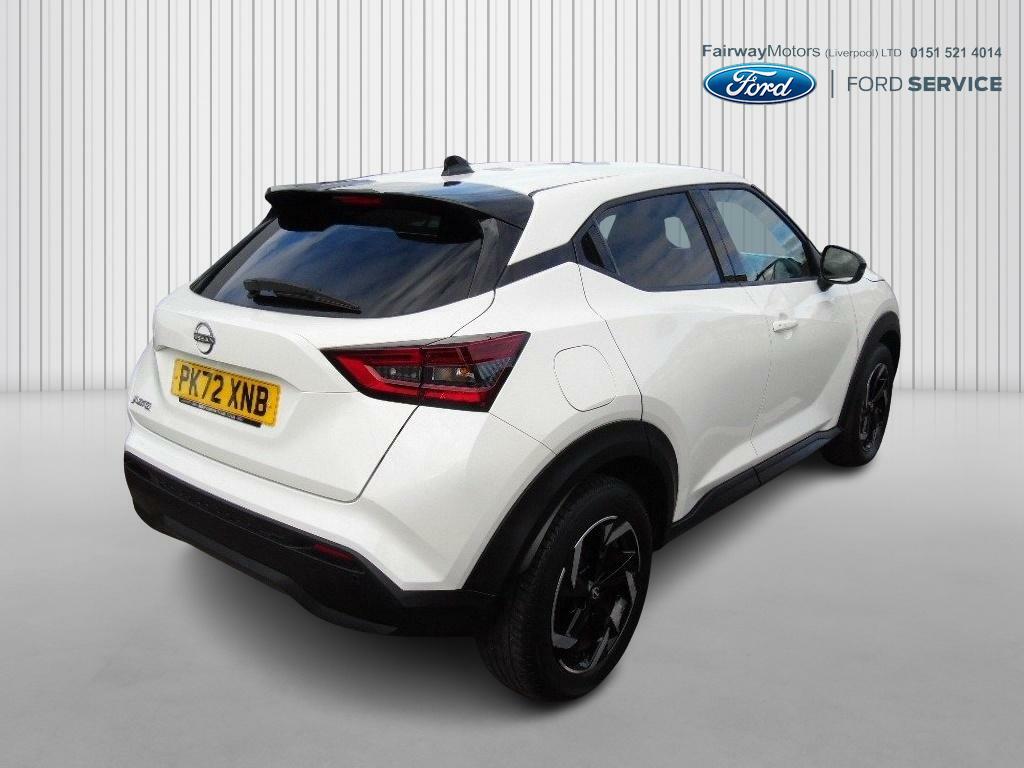 Nissan Juke 1.0 Dig-t N-connecta PK72XNB White #3