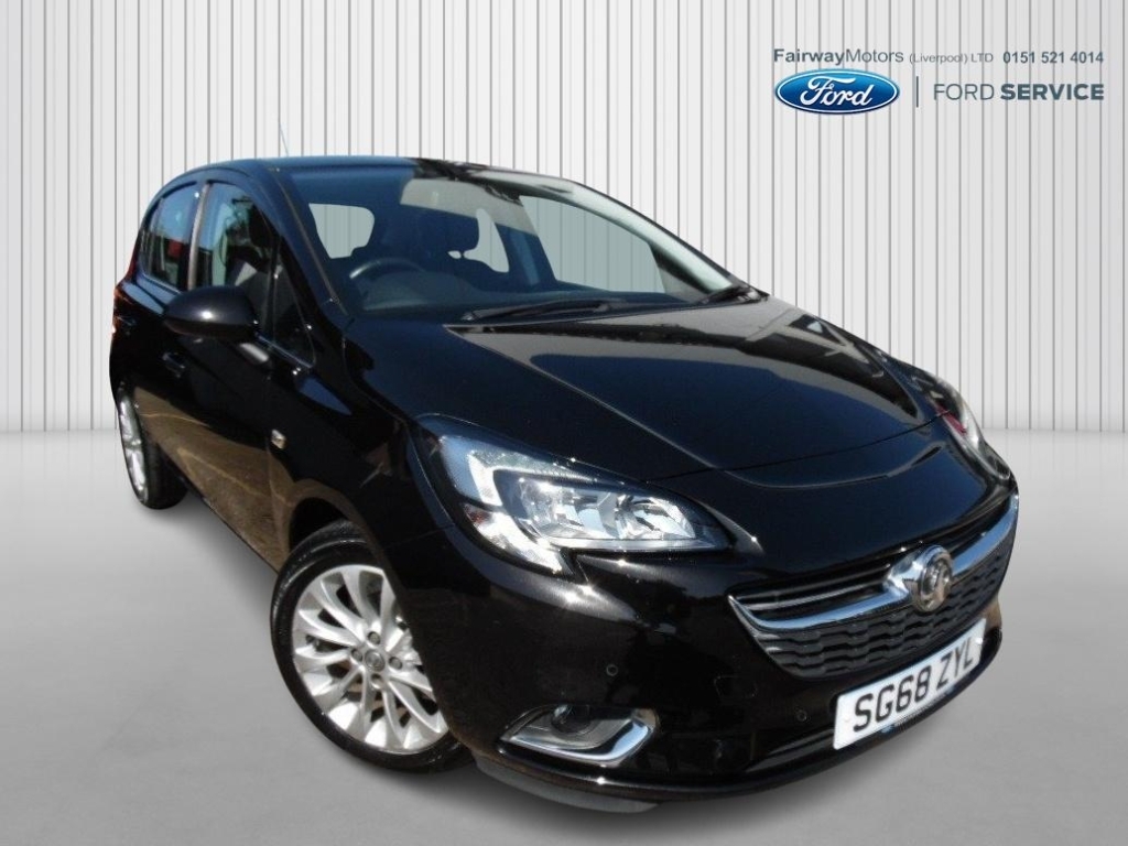 Vauxhall Corsa 1.4 Se Nav SG68ZYL Black