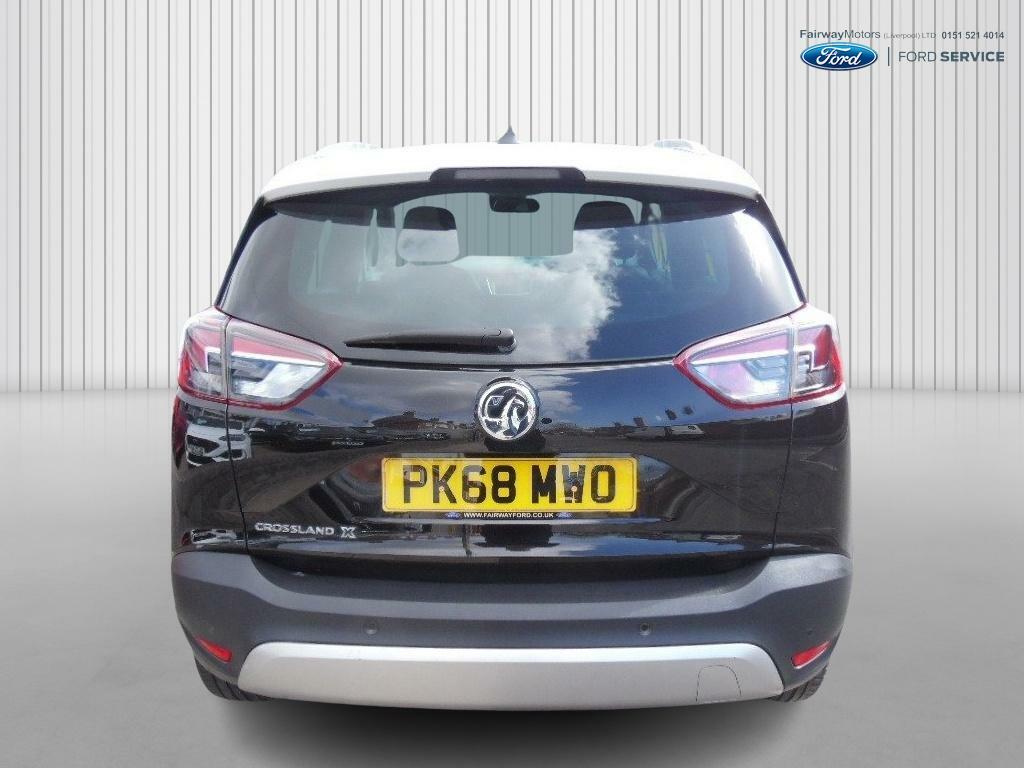 Vauxhall Crossland X 1.2 Elite PK68MWO Black #4