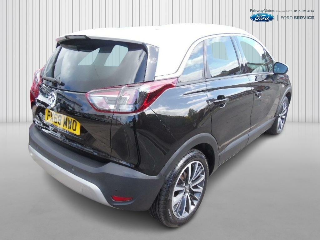 Vauxhall Crossland X 1.2 Elite PK68MWO Black #3