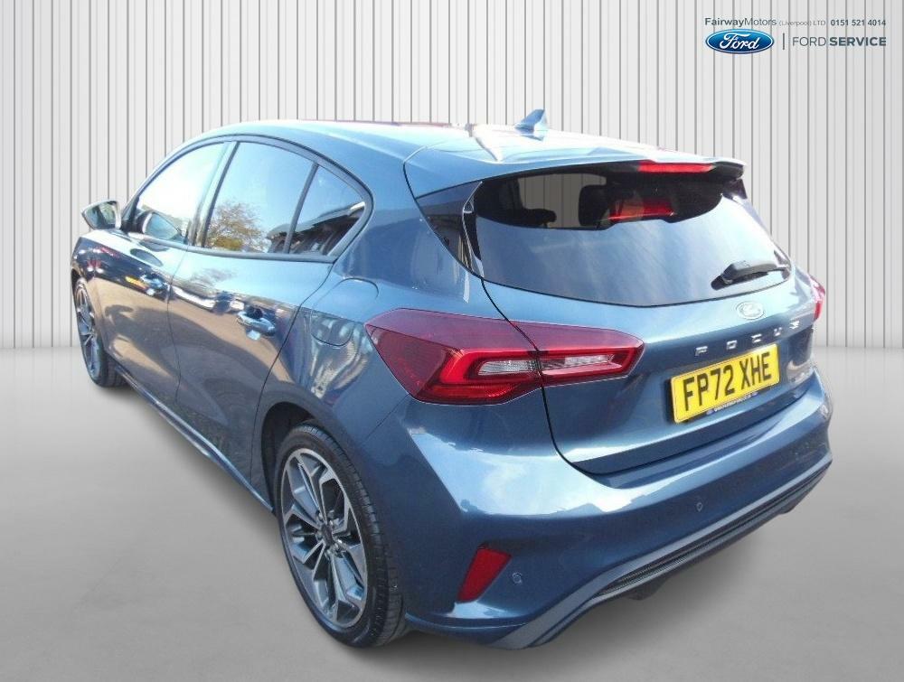 Ford Focus 1.0 St-line Vignale Mhev FP72XHE Blue #5